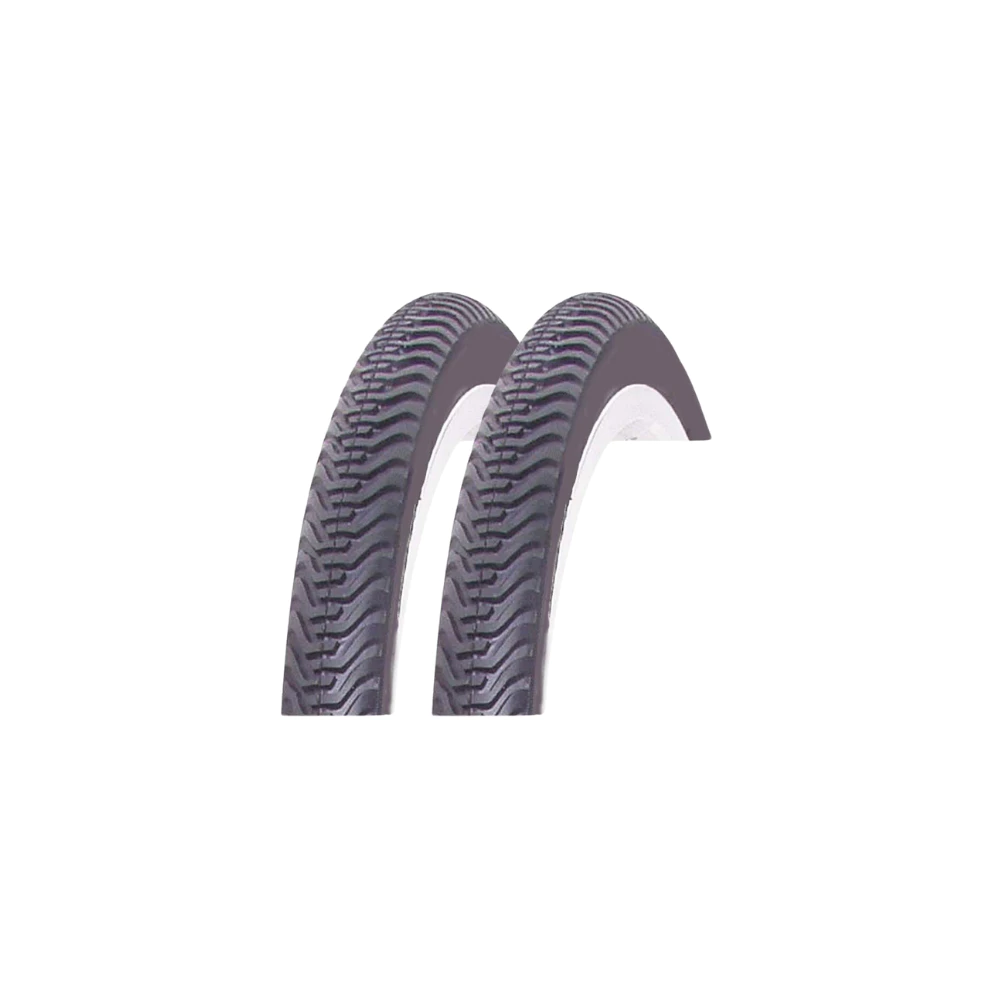 Par De Pneus 700x40 Para Bicicleta Vee Rubber Preto Vrb097