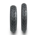 Par de Pneus Irado City 60/100-17 80/100-14 Para Biz Pop Dream Tubeless