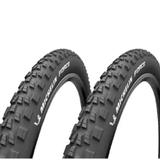 Par de Pneus Mtb Michelin 29x2.25 Force Access Line 1x33 Tpi - Arame