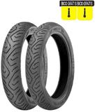 Par De Pneus Titan 150 Sport Traseiro 110/70-17 E Dianteiro 80/100-18 Ira Masked