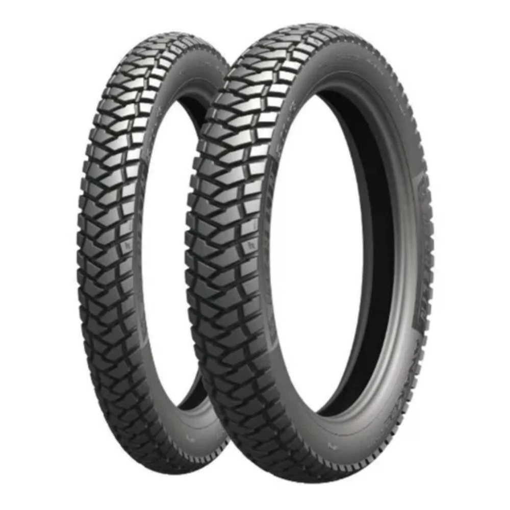 Par Pneu 90/90-21 130/80-17 Xt600 Nx400 Xl250 Tc Technic