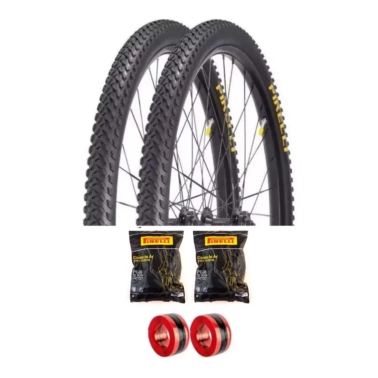 Par Pneu Bicicleta Pirelli Aro 26 X 1.95 Phantom Street Urbano Bike Mtb