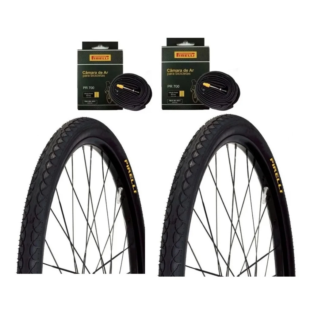 Par Pneu Bike Pirelli Touring 700x45 Serve Em Bike Aro 29 Mtb 2 Camaras