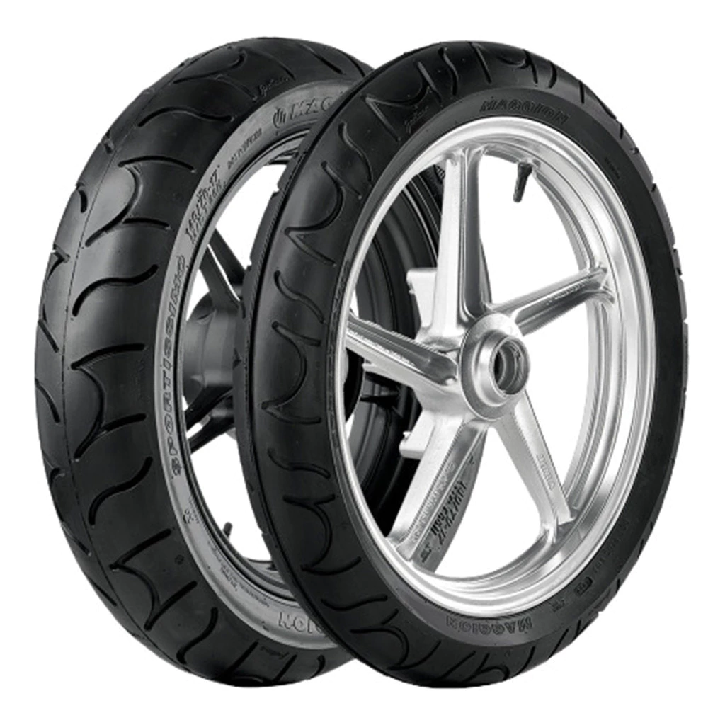 Par Pneu Moto Maggion Sportissimo 130/70-17 100/80-17 CB 300 Fazer Twister Mt03 Yzf-R3 Ninja