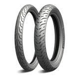 Par Pneu Moto Michelin PILOT STREET RADIAL 110/70 R17 150/60 R17 Sem Câmara Ninja 400 Z400