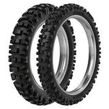 Par Pneu TTR 230 Crf250 Enduro 110/100-18 90/90-21 Rmx35 Rinaldi