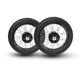 Par Pneus 120/90-17 90/90-21 Falcon Xt Tubeless Parrudo G2