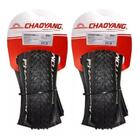 Par Pneus Bike Mtb Chaoyang Phantom Wet Aro 29 X 2.20 Tubeless Kevlar Sem Arame