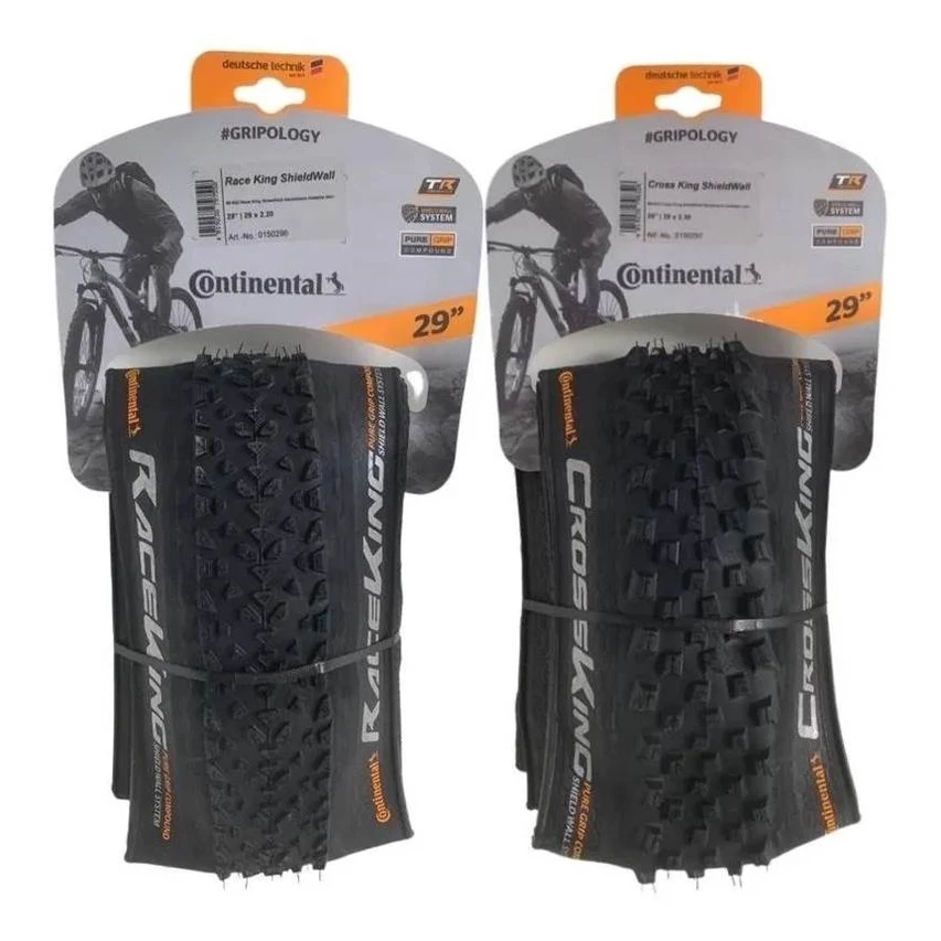 Par Pneus Continental Race King 29x2.2 Cross king 29x2.3 tubeless