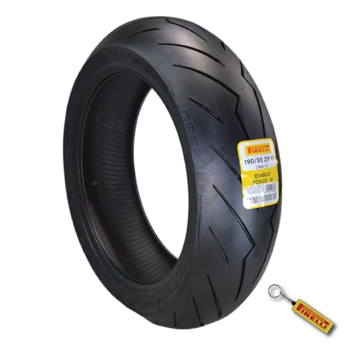 PNEU 190/55 ZR 17 75W M/C TL TRAS DIABLO ROSSO 3 PIRELLI 2635800