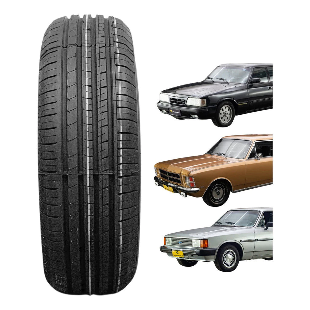 Pneu 195/70 R14 Compasal Novo Caravan Dodge Opala Diplomata