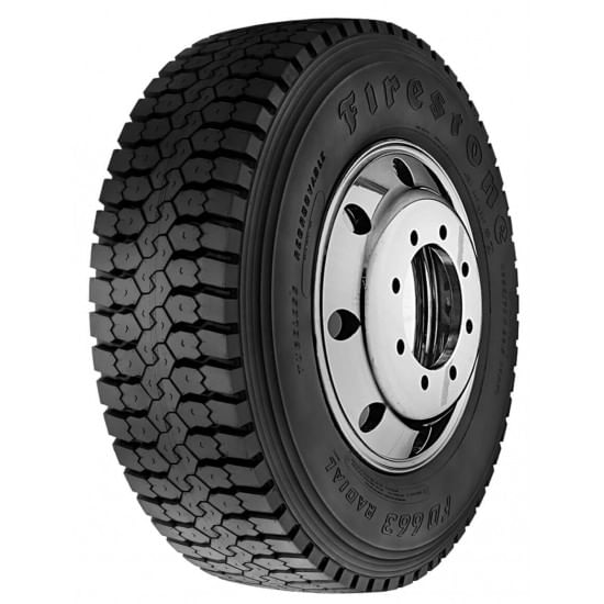 Pneu 275 80 R22.5 Firestone fd663 Borrachudo 16 Lonas 146M