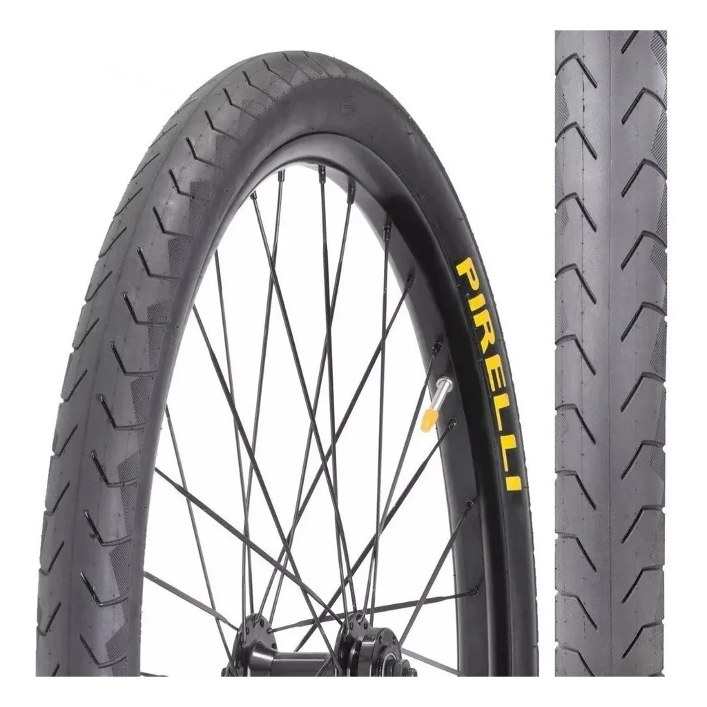 Pneu Bicicleta Mtb Slick Pirelli Aro 26x1.95 Phantom Street Urbano Liso Bike