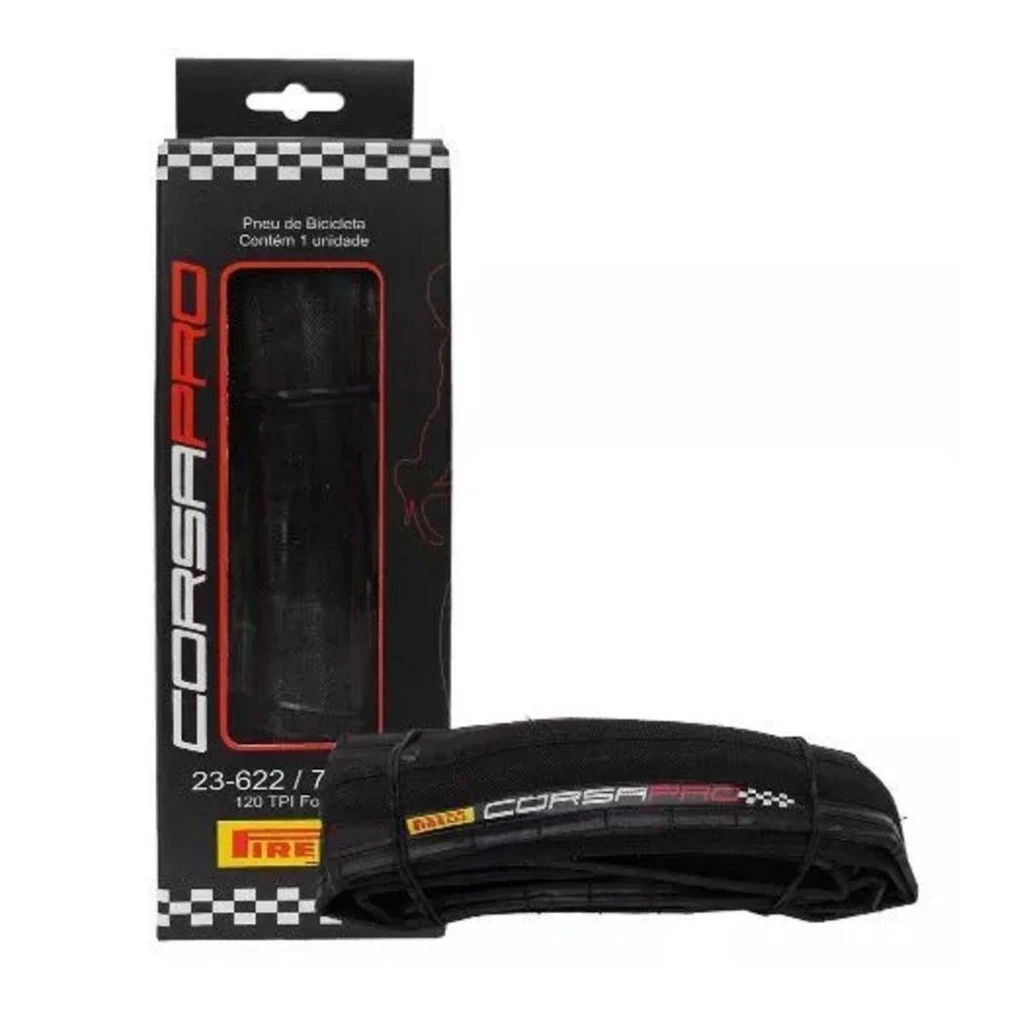 Pneu Bicicleta Speed Pirelli Corsa Pro 700x23 Kevlar Bike