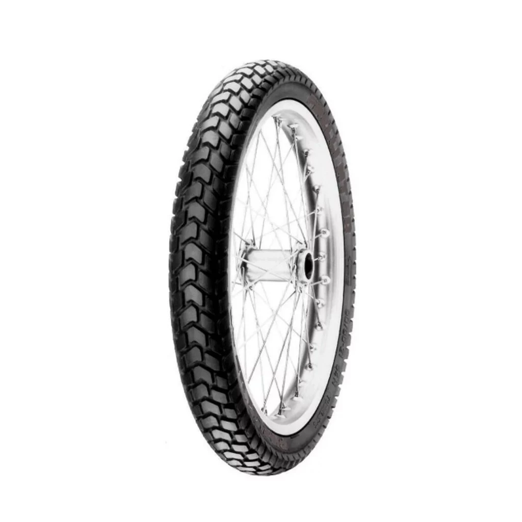 Pneu Dianteira Para Moto Pirelli Enduro Street Mt 60 Sem Câmara De 90/90-19 P 52 X 1 Unidade