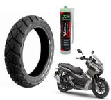 Pneu Dianteiro Metzeler Tourance 53p Tl 110/80-14 Honda Adv 150