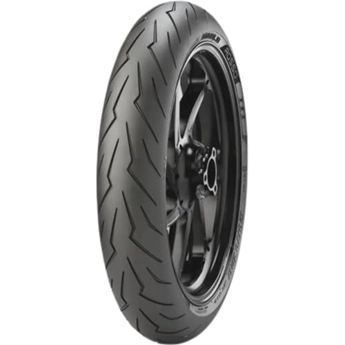 Pneu dianteiro para moto Pirelli Diablo Rosso II sem câmara 110/70 R17 H 54 x 1 unidade