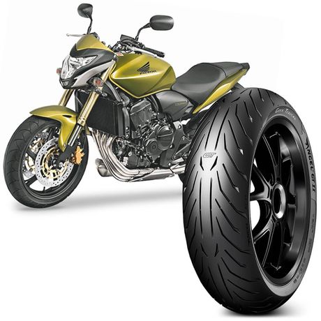 Pneu Moto CB 600F Hornet Pirelli Aro 17 120/70-17 58w Dianteiro Angel Gt 2