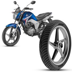 Pneu Moto CG TITAN 80/100-18 RAIO Aro 18