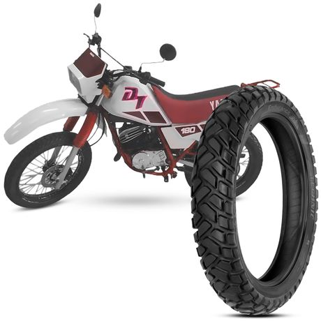 Pneu Moto Dt 180 Technic 120/80-18 62s Traseiro Endurance