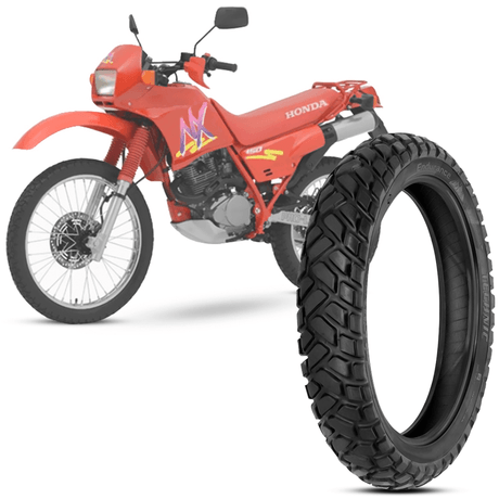 Pneu Moto Honda Nx Technic 120/80-18 62s Traseiro Endurance