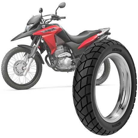 Pneu Moto Honda Xre 300 Rinaldi 120/80-18 62s R34 Traseiro