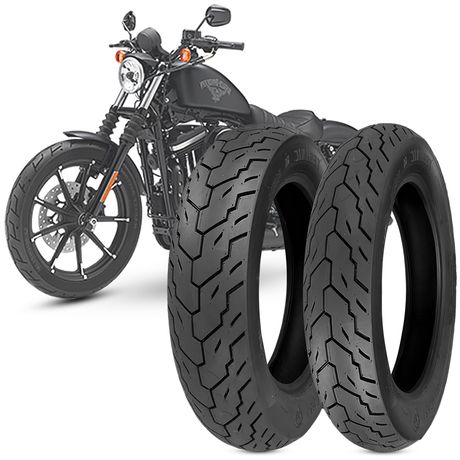 Pneu Moto Iron 883 Technic 100/90-19 57h Dianteiro Iron