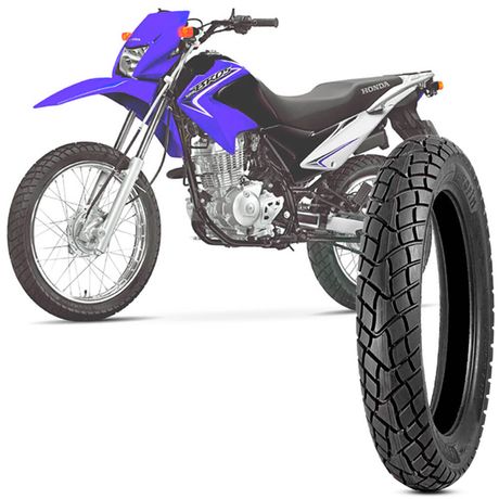 Pneu Moto Nxr 125 Levorin By Michelin 90/90-19 52p Duna Ii