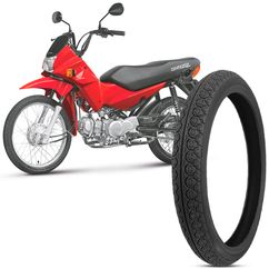 Pneu Moto Technic Aro 17 Tiger 60/100-17 33L TT - Dianteiro Biz Pop 100 CryptonPOP 110INEX 110