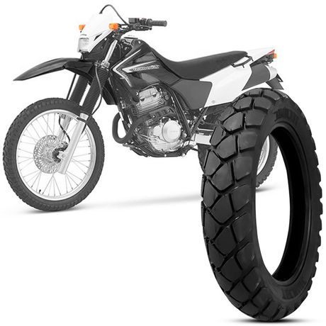 Pneu Moto Xr 250 Technic 120/80-18 62s Traseiro Endurance