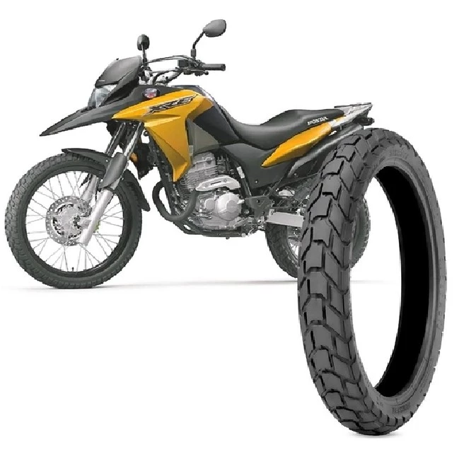 Pneu Moto Xre 300 Maggion Viper 120/80-18 Traseiro Lander 250 Tenere