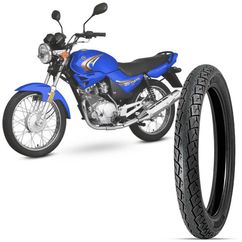 Pneu Moto Ybr 125 Levorin By Michelin 90/90-18 57p Traseiro