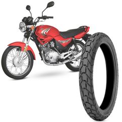 Pneu Moto Ybr 125 Technic Aro 18 90/90-18 57p Traseiro Tampc