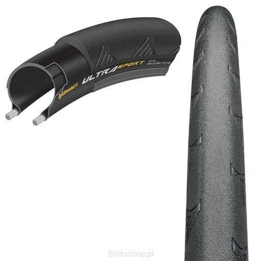 Pneu Road Continental Ultra Sport II 700x28 Kevlar Speed Preto