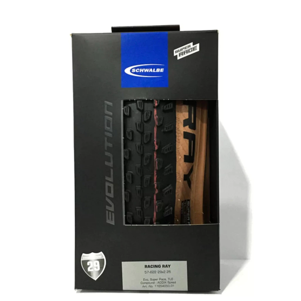 PNEU SCHWALBE RACING RAY SUPER RACE 29X2.25 TLEASY ADDIX VMO FAIXA MARROM