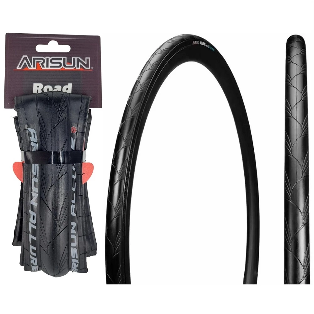 Pneu Speed 700x28 Arisun Allure Sem Arame 120tpi A903 Preto