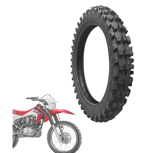 Pneu Traseiro 100/100-18 59r PIRELLI Motocross Trilha Cross Mid Hard 59r