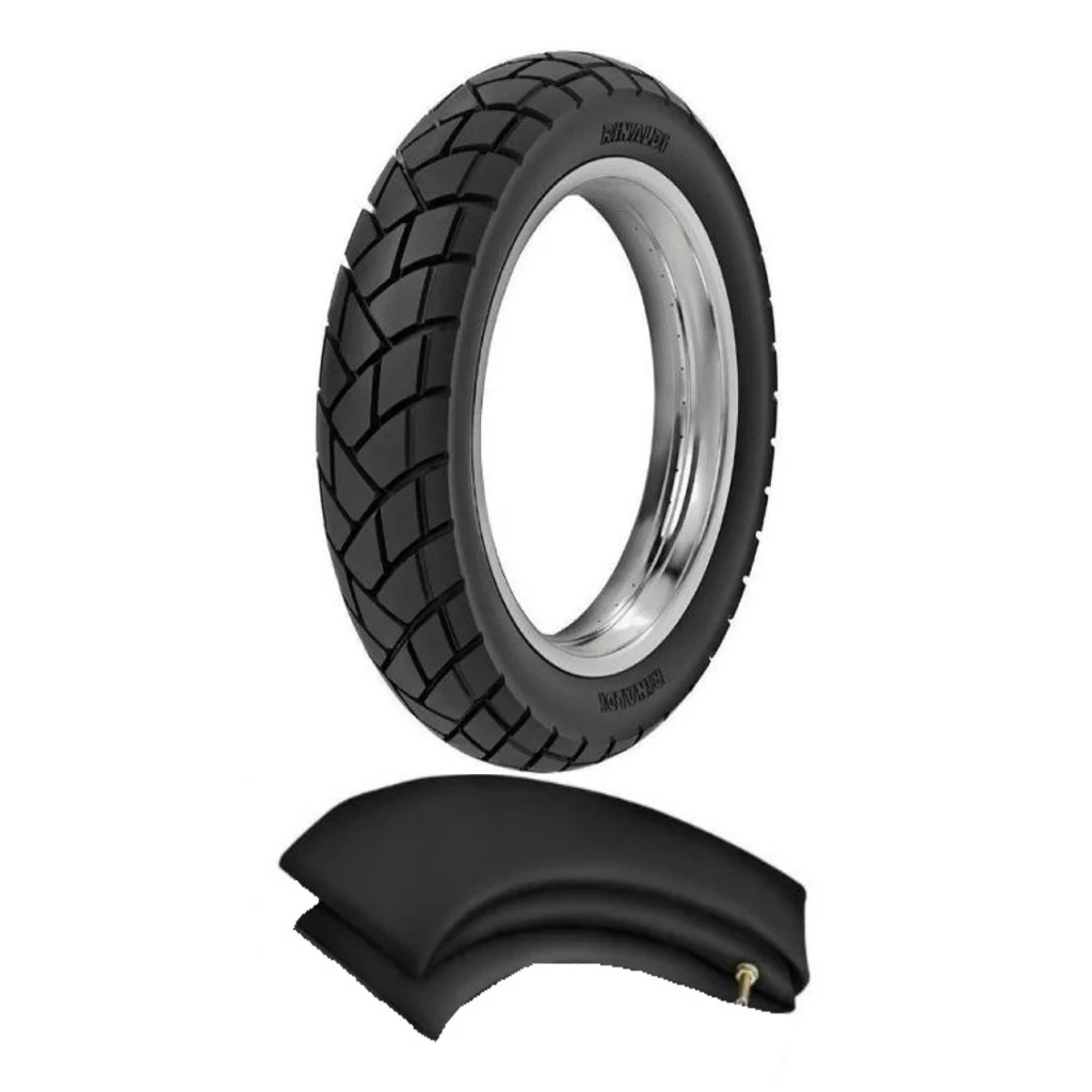 Pneu Traseiro E Câmara 120/90-17 R34 Rinaldi Falcon Bros 160 Xre 190 Crosser 150 XT 600