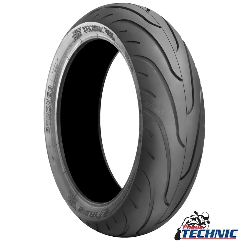 Pneu Traseiro Hornet CB500F XJ6 180/55-17 T 73V Sem Camara Stroker Technic