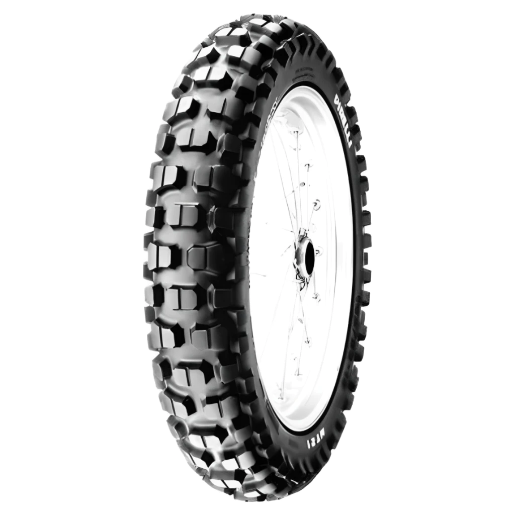 Pneu Traseiro Para Moto Pirelli Motocross Mt21 Com Câmara De 120/90-17 R 64 X 1 Unidade