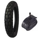 Pneu Traseiro Xr250 Tornado 120/80-18 Maggion Viper Câmara De Ar Aro 18