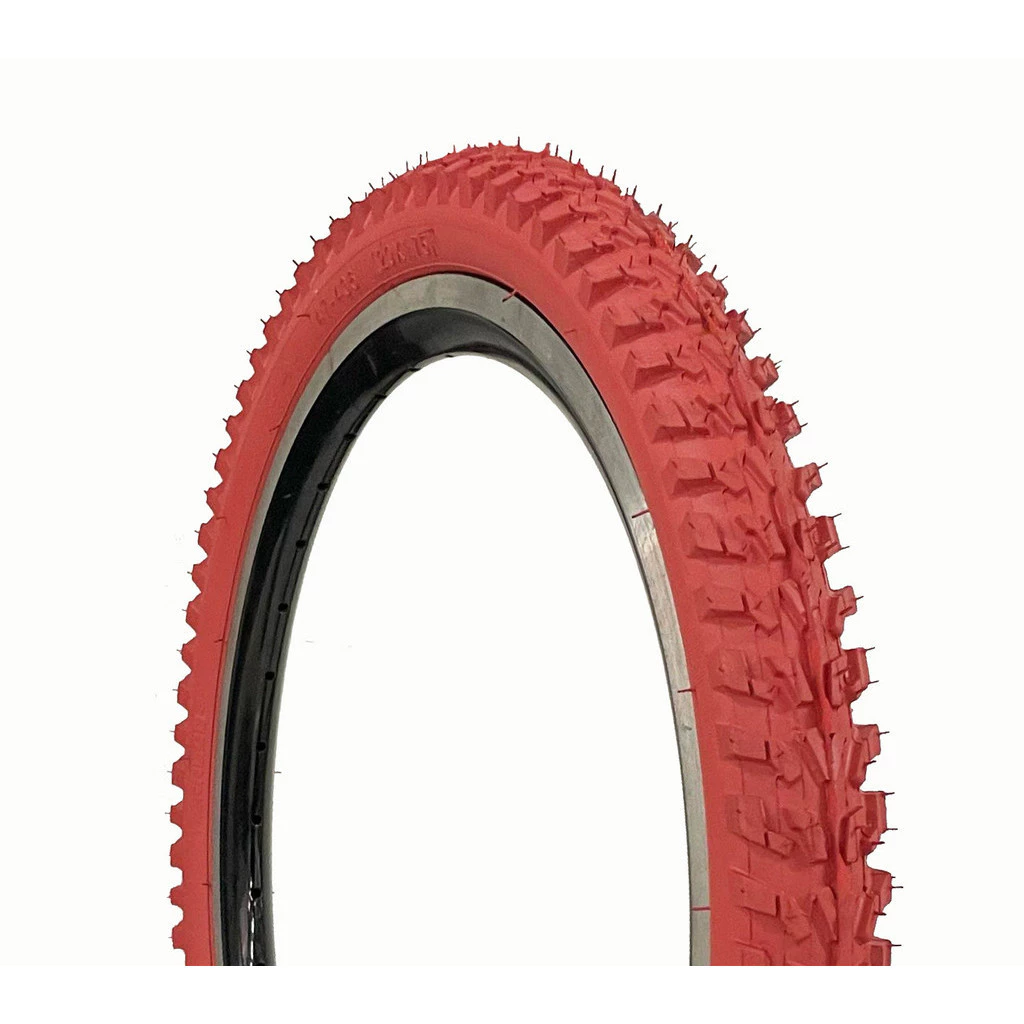 Pneu Vermelho Salmão 20x1.75 Parrudo Wind Para Bicicleta